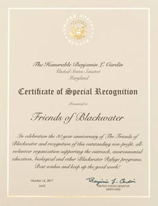 Special Recognition - U.S. Senator Ben Cardin